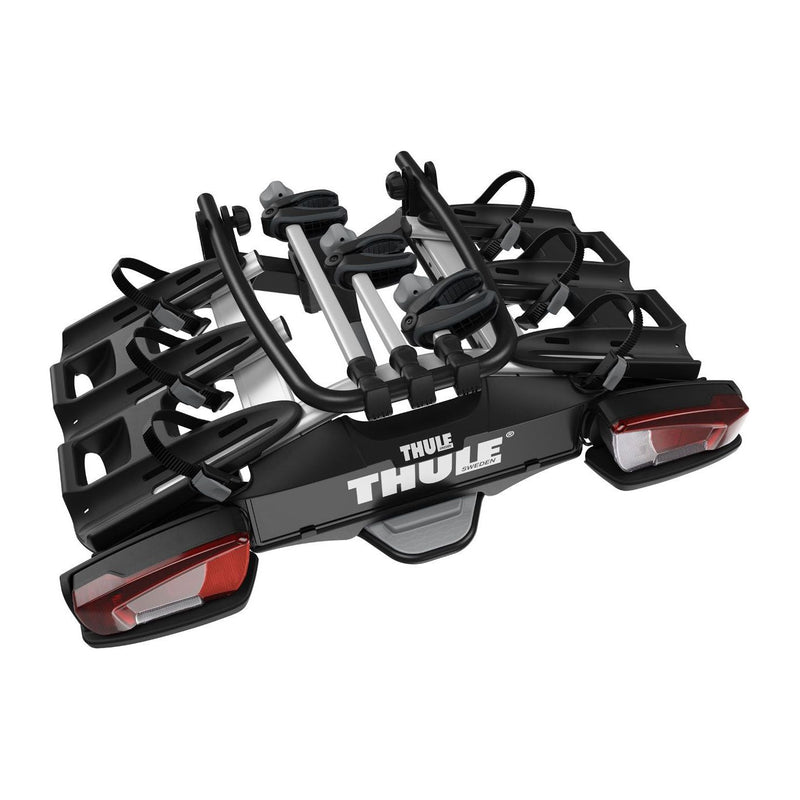 THULE 926021 VeloCompact 3 Bike Cycle Carrier Tow Bar Mounted Bike Rack Thule - Bars 4 Cars