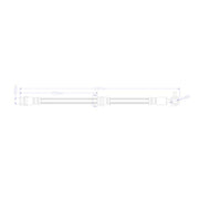 Juratek Brake Hydraulic Hose Line Front Left fits Mazda 6 2012-2020 2.0 2.2 2.5