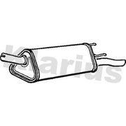 Klarius Box With Tail Pipe Rear fits Opel Corsa B 1996-2000 1.0