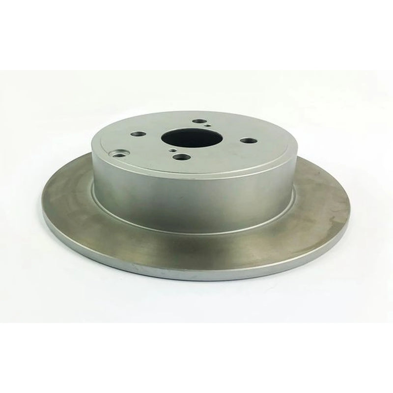 Juratek 2 x Solid Brake Discs fits Toyota Corolla 2001-2007 1.4 1.8 2.0