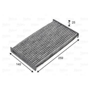 Valeo Cabin Air Filter (Pollen Filter) 715840