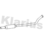 Klarius Box With Centre Pipe Centre fits Hyundai I10 II 2013-2019 1.0