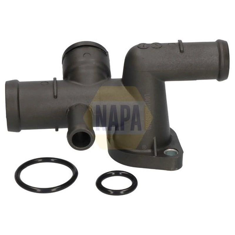 NAPA Coolant Flange Housing Connector fits Audi A3 1996-2003 1.6 1.8 1.9