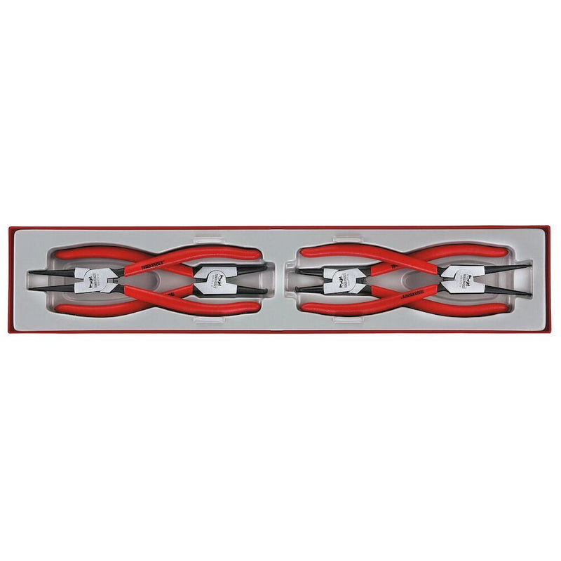 Teng Tools Circlip Plier Set 40-100 mm TTX4 4 Pieces Teng Tools - Dynamic Drive