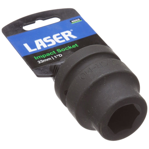Laser Impact Socket 1"D 23mm 4662 Laser - Dynamic Drive