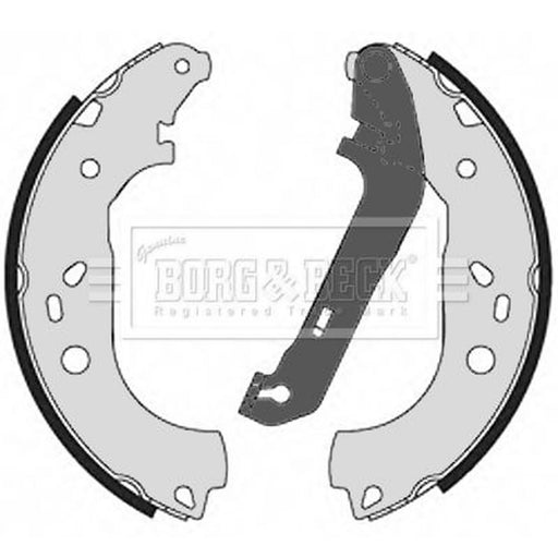 Borg & Beck Brake Shoe Set Axle Kit BBS6340