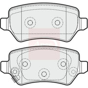 Apec Rear Brake Pad Set PAD1981