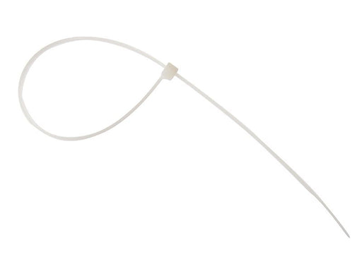 Forgefix Cable Tie Natural/Clear 4.8 x 368mm (Bag 100) ForgeFix - Dynamic Drive