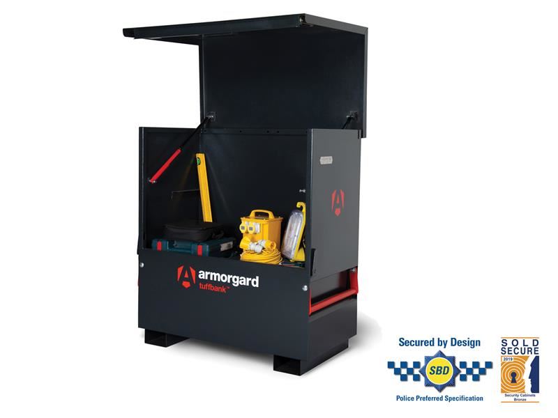 Armorgard TBC4 TuffBank™ Site Chest 1150 x 615 x 1265mm Armorgard - Dynamic Drive