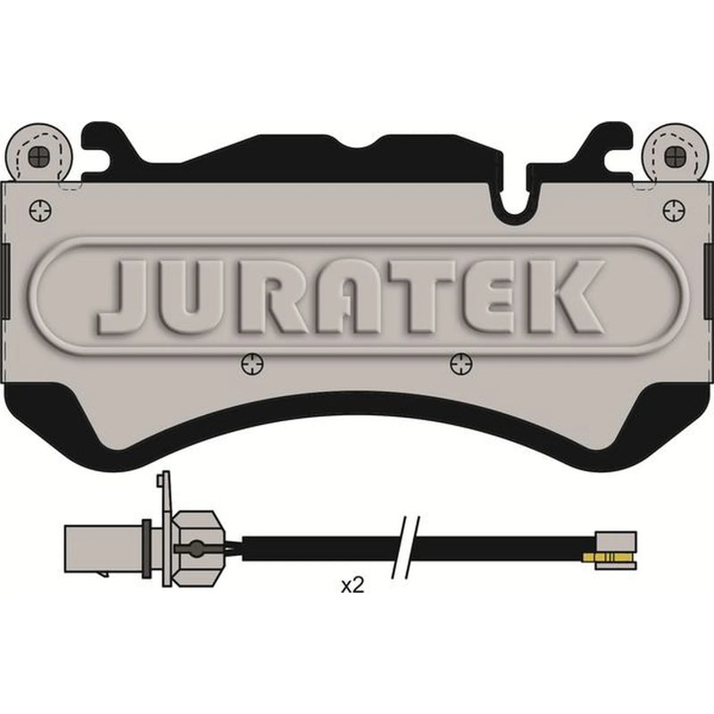 Juratek Front Brake Pad Set fits Mercedes-Benz AMG GT 2014-2021