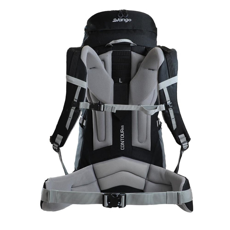 Vango Contour 65 Black Rucksack Backpack Vango - Bars 4 Cars