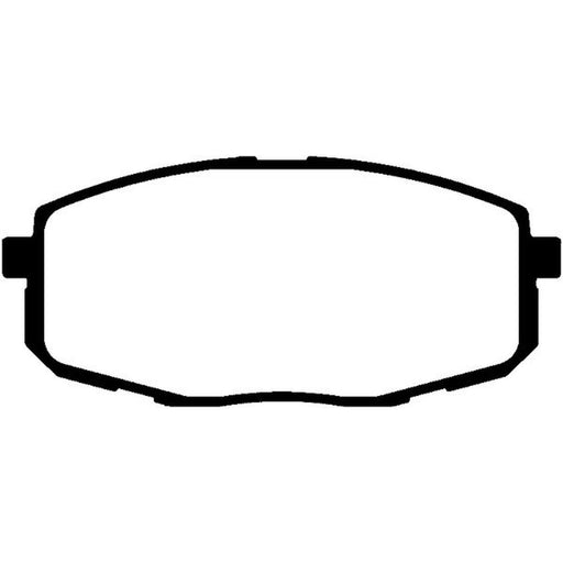 Abtex Front Brake Pad Set fits Hyundai I30 2007-2012 1.4 1.6 2.0