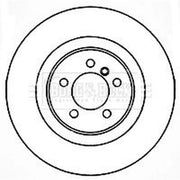 Borg & Beck Front & Rear Brake Discs & Pads fits Land Rover Range Rover