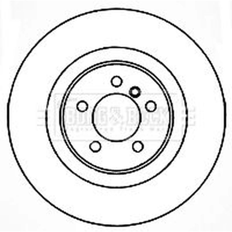 Borg & Beck Front & Rear Brake Discs & Pads fits Land Rover Range Rover
