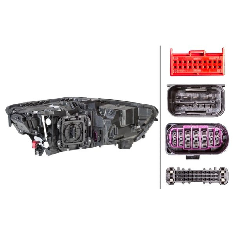 Hella Headlight Headlamp LED Left fits Audi A6 Allroad C7 2012-2018 3.0