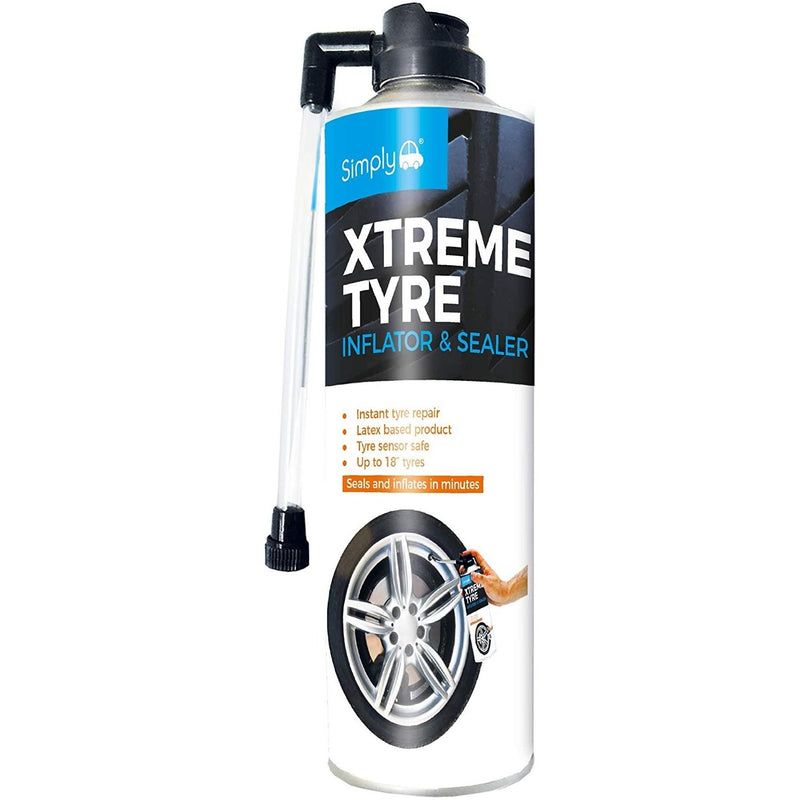 Simply Extreme Car Tyre Inflator & Sealer Vehicle Van Instant Puncture Repair Simply - Dynamic Drive