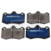 Borg & Beck Front & Rear Brake Discs & Pads fits Seat Ibiza Sc 2009-2015 1.4