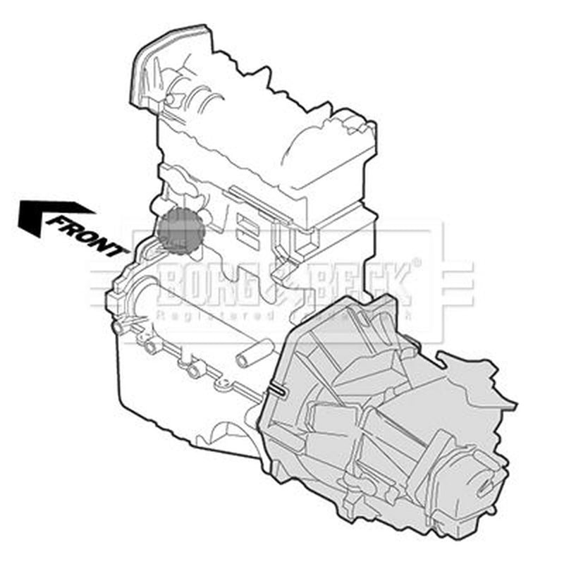 Borg & Beck Engine Mount Mounting BEM3000