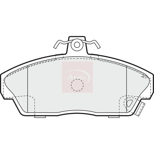 Apec Front Brake Pad Set PAD1185