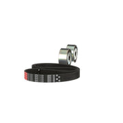 Gates V-Ribbed Belt Set fits Citroën C2 2003-2012 1.1 1.4 1.6