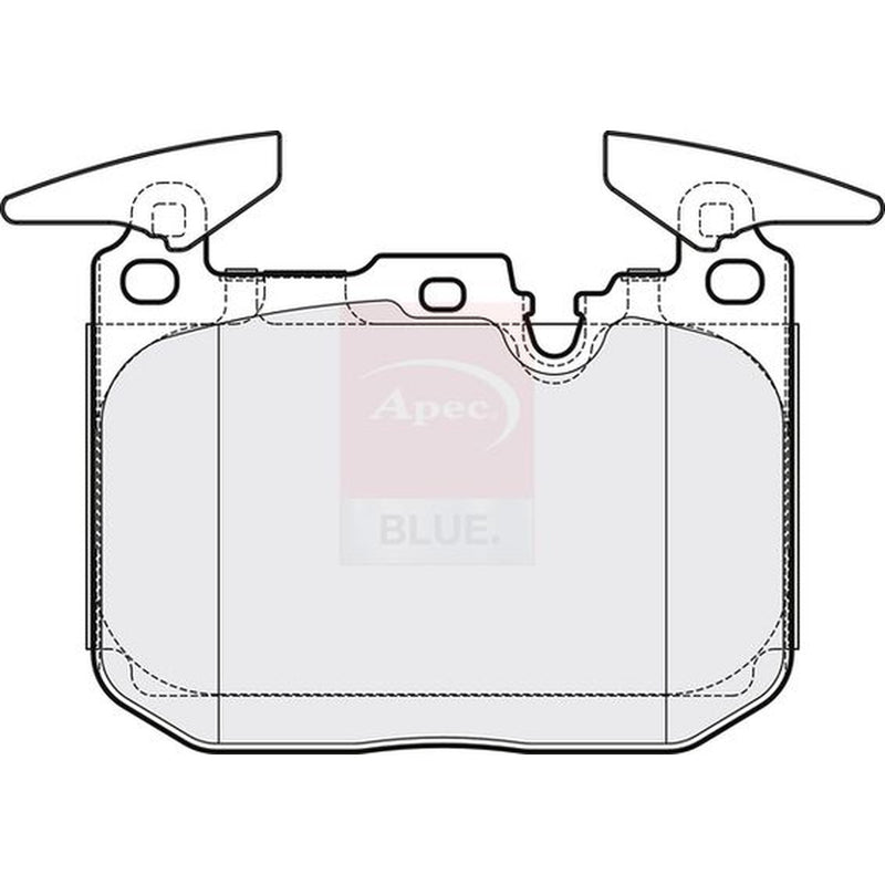 Apec Front Brake Pad Set fits BMW 1 Sports Hatch 2011-2019