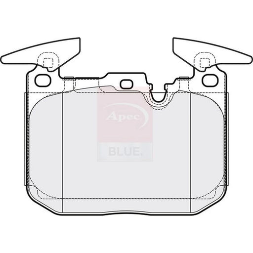 Apec Front Brake Pad Set PD3723