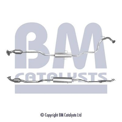 BM Catalysts Homologated Petrol Cat fits Toyota Yaris/Vitz 2005-2012 1.3 1.33