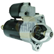 NAPA Starter Motor 12V 1.1kW 9 Teeth fits Audi 100 C3 1984-1990 1.8 2.0