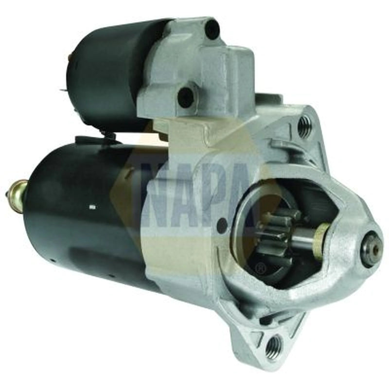 NAPA Starter Motor 12V 1.1kW 9 Teeth fits Audi 100 C3 1984-1990 1.8 2.0