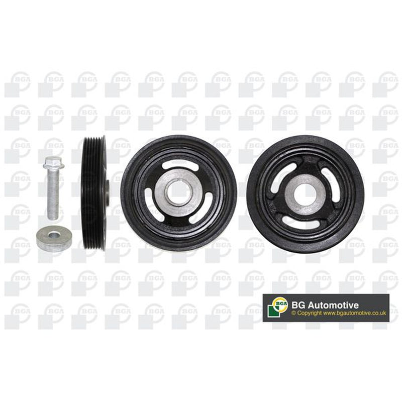 BGA Belt Pulley Set, Crankshaft fits Citroën Berlingo First 2005-2011 1.6
