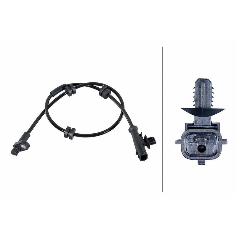 Hella ABS Wheel Speed Sensor Rear fits Ford B-Max 2012-2017 1.0 1.4 1.5 1.6