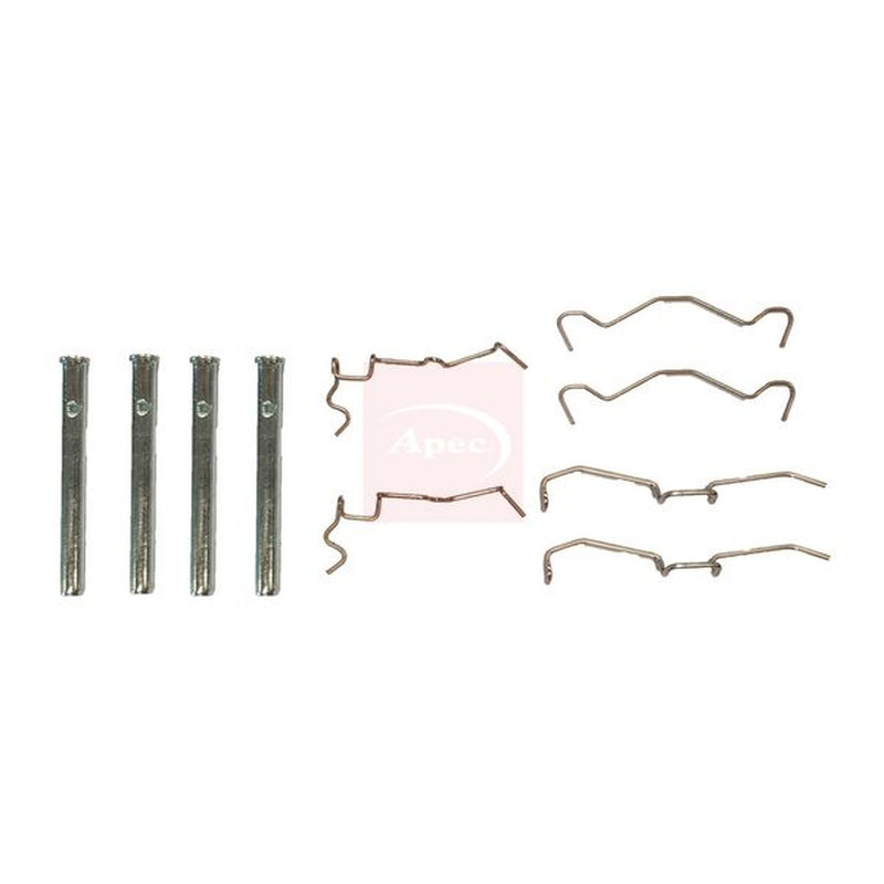 Apec Brake Pad Accessory Fitting Kit Front fits Daihatsu Cuore 1998-2002 1.0