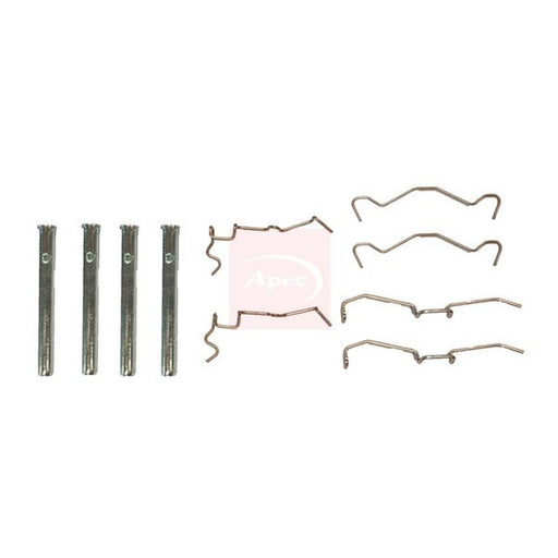 Apec Brake Pad Accessory Fitting Kit Front fits Daihatsu Cuore 1998-2002 1.0