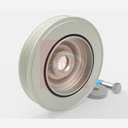 Apec Crank Shaft Belt Pulley fits Citroën C4 Grand Picasso II 2013 on 2.0
