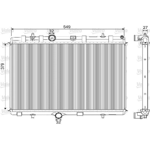 Valeo Engine Radiator 733101