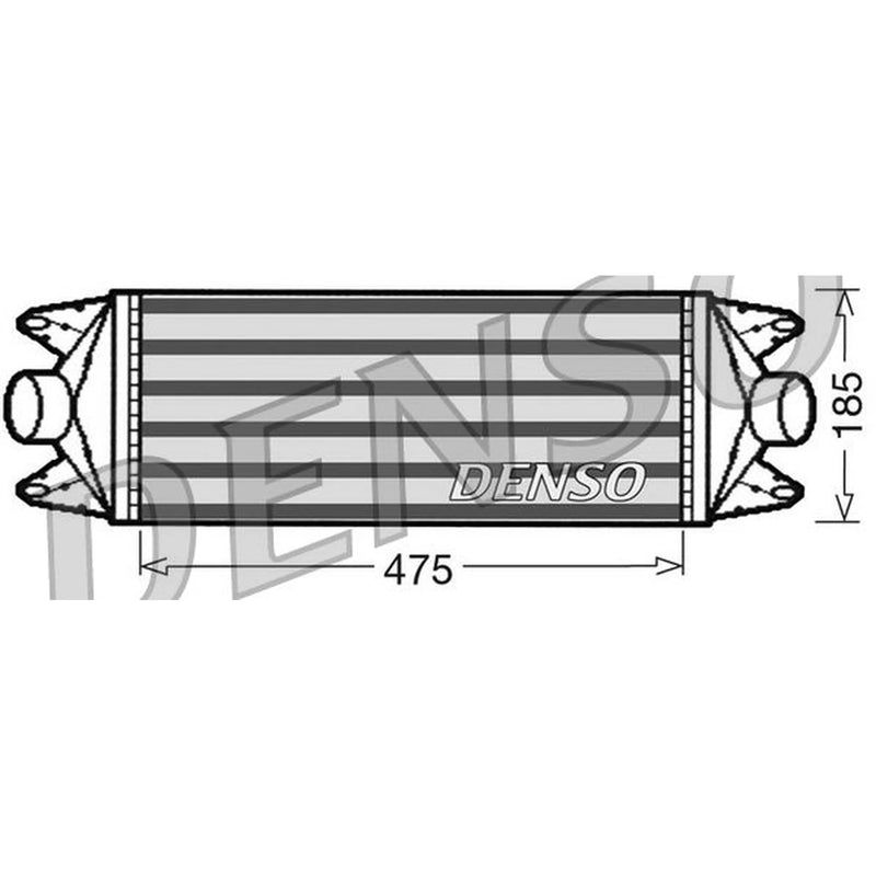 Denso Intercooler (Charge Air Cooler) fits Iveco Daily III 1999-2007