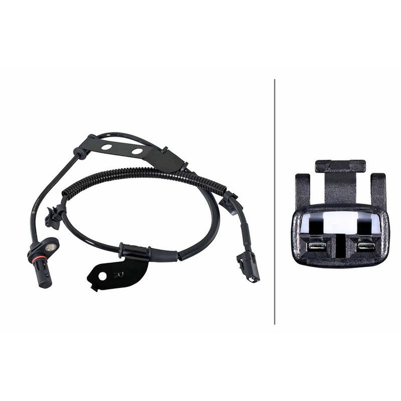 Hella ABS Wheel Speed Sensor Rear Right fits Hyundai I30 2007-2012 1.4 1.6 2.0