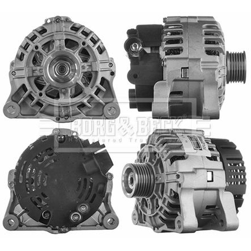 Borg & Beck Car Alternator 12V fits Citroën Berlingo 1996-2011 1.1 1.4 1.6 1.9