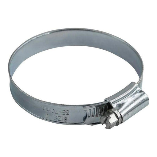 Faithfull 3 Hose Clip - Zinc MSZP 55 - 70mm Faithfull - Dynamic Drive