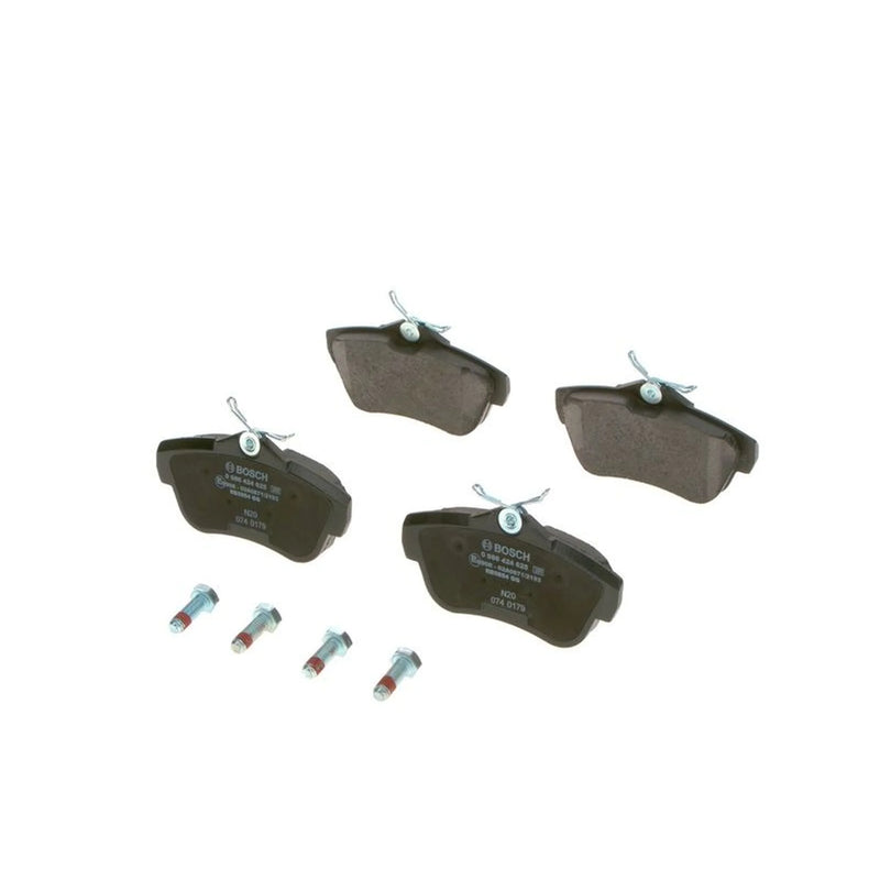 Bosch Front & Rear Pads fits Toyota Proace 2013-2016 1.6 2.0