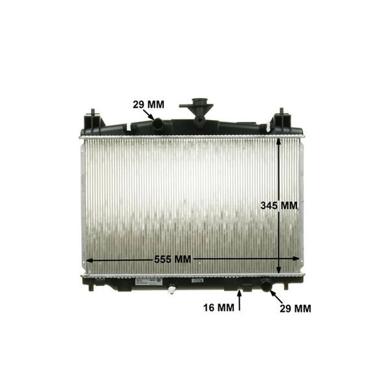 Mahle Engine Radiator fits Mazda 2 2007-2015 1.3 1.5