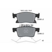 Textar Front Brake Pad Set 2234501