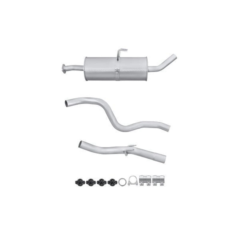 Hella End Silencer Rear fits Toyota Hiace IV 1989-1999 2.4