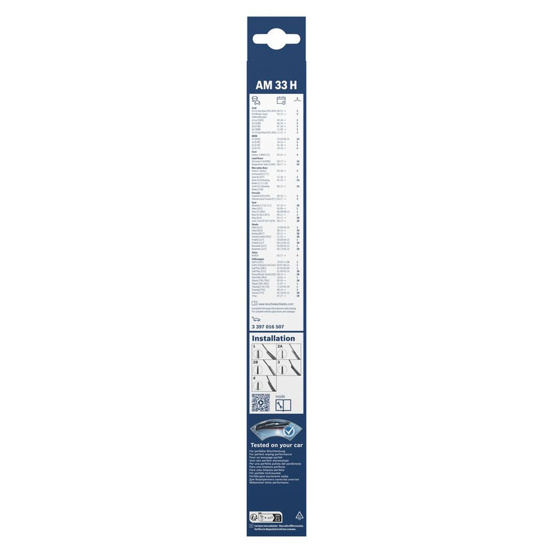 Bosch Aerotwin Wiper Blade 330mm — AM33H fits Abarth 600E 2024 on
