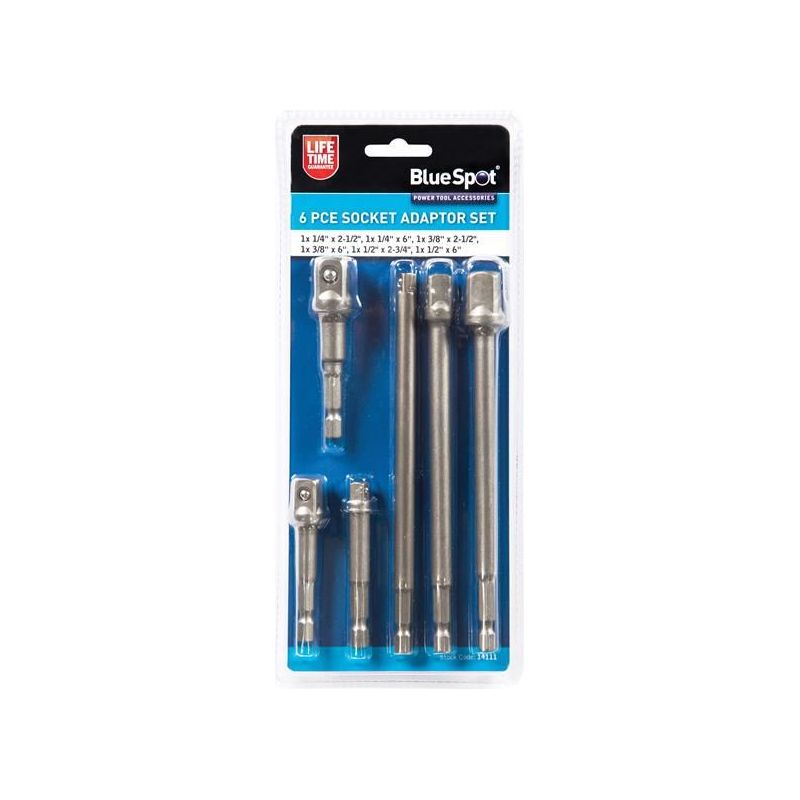 Bluespot Tools Socket Adaptor Set, 6 Piece BlueSpot Tools - Dynamic Drive
