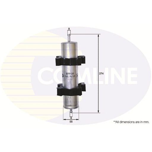 Comline Fuel Filter Element fits BMW 3 2001-2007