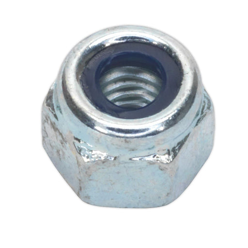 Sealey Nylon Lock Nut M5 Zinc DIN 982 Pack of 100 NLN5 Sealey  - Dynamic Drive