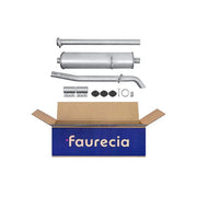Hella End Silencer Rear fits Mercedes-Benz A-Class 1997-2004