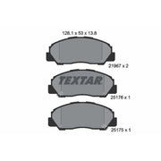 Textar Front Brake Pad Set 2196701