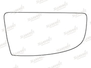 Summit Stick-On Commercial Lower Blind-Spot Mirror Glass fits Ford Transit RHS Summit - Bars 4 Cars
